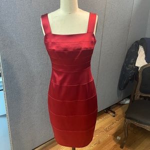 Cache red dress size 2